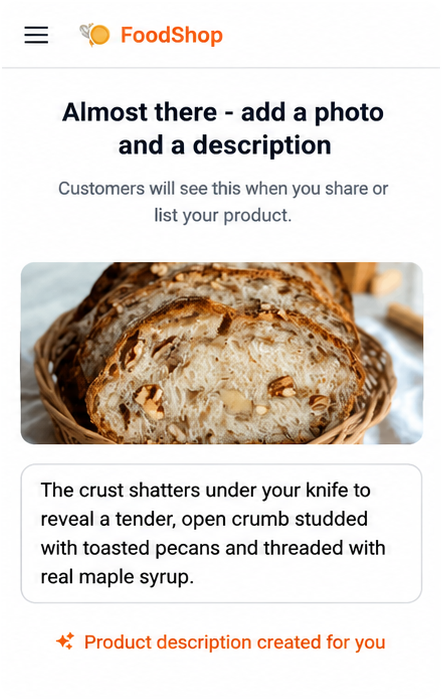 Product description generator