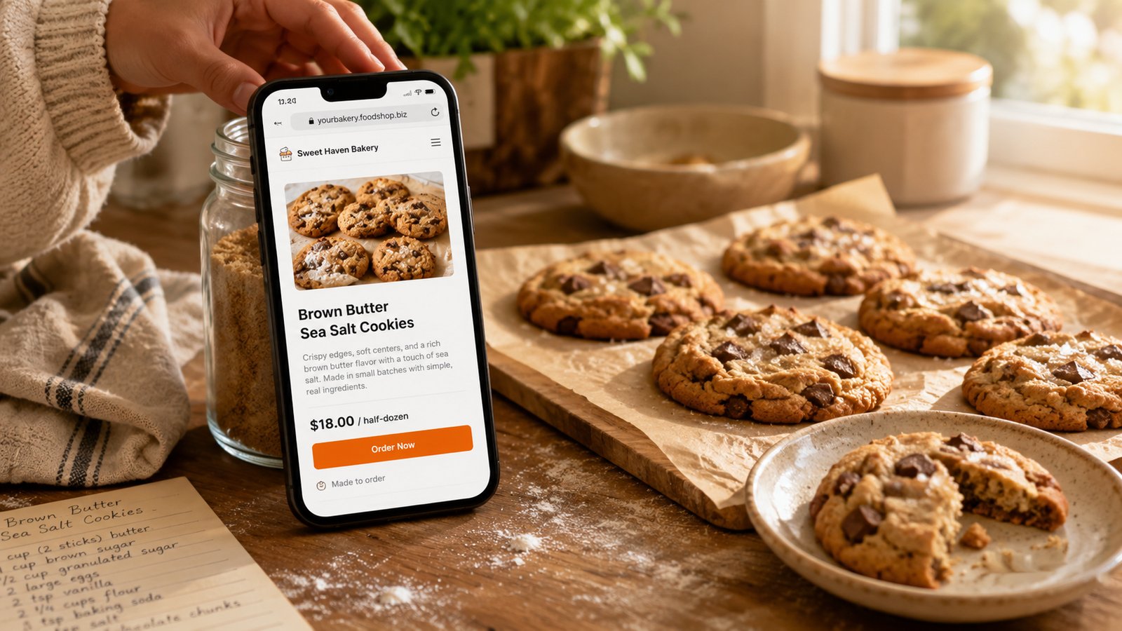 From Your First Recipe to Your First Sale